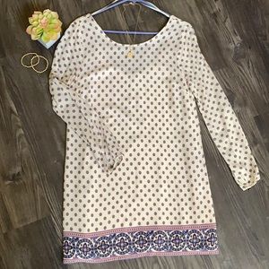 Boho long sleeve dress